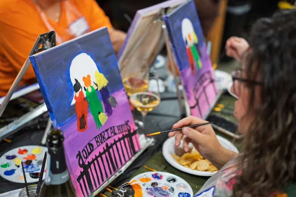 Photo 111 of 126, painting Hocus Pocus at Greenville Beer Exchange