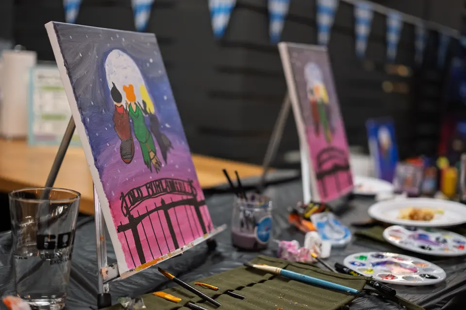 Photo 112 of 126, painting Hocus Pocus at Greenville Beer Exchange