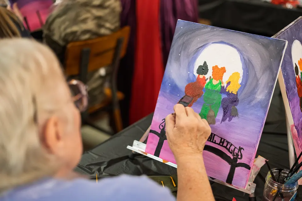 Photo 113 of 126, painting Hocus Pocus at Greenville Beer Exchange