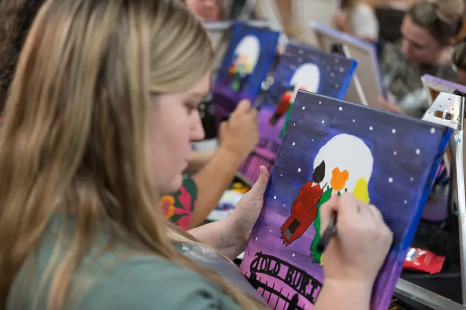 Photo 117 of 126, painting Hocus Pocus at Greenville Beer Exchange