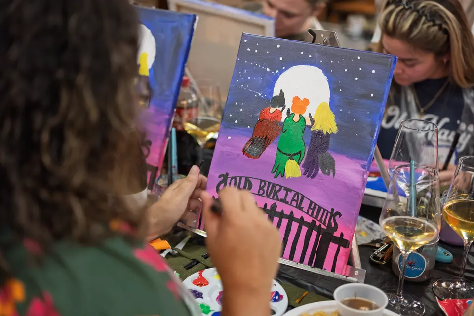 Photo 118 of 126, painting Hocus Pocus at Greenville Beer Exchange