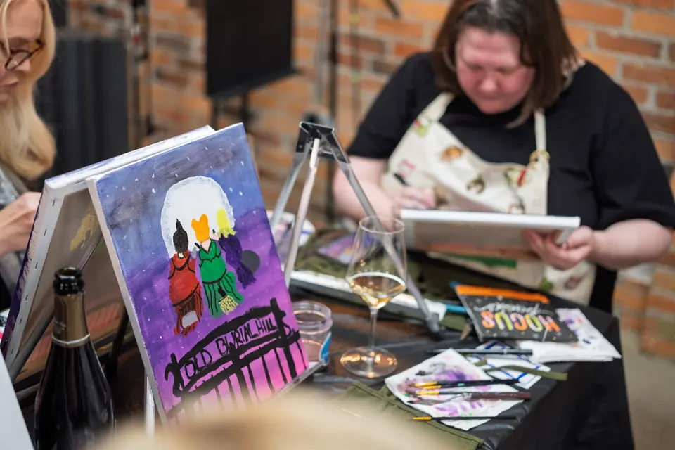 Photo 120 of 126, painting Hocus Pocus at Greenville Beer Exchange