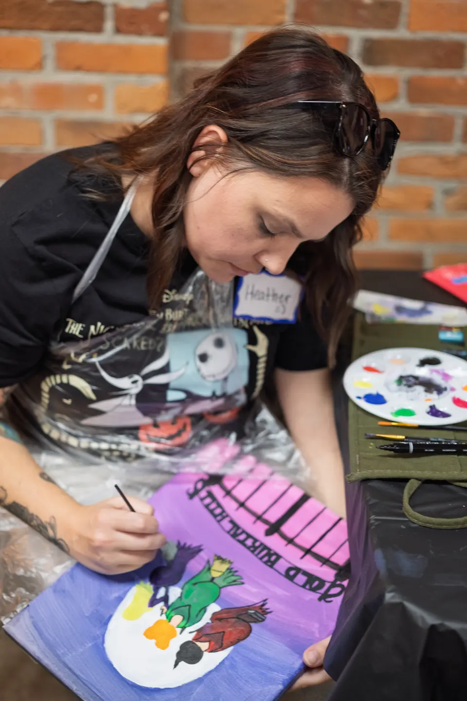 Photo 123 of 126, painting Hocus Pocus at Greenville Beer Exchange