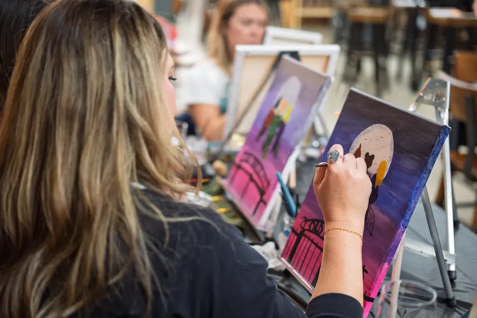 Photo 124 of 126, painting Hocus Pocus at Greenville Beer Exchange