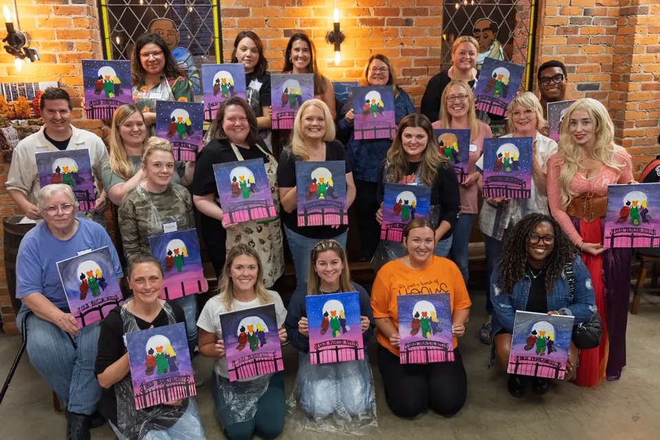 Photo 126 of 126, painting Hocus Pocus at Greenville Beer Exchange