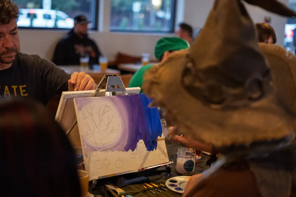 Photo 11 of 65, painting Pumpkin Hunting at Other Lands