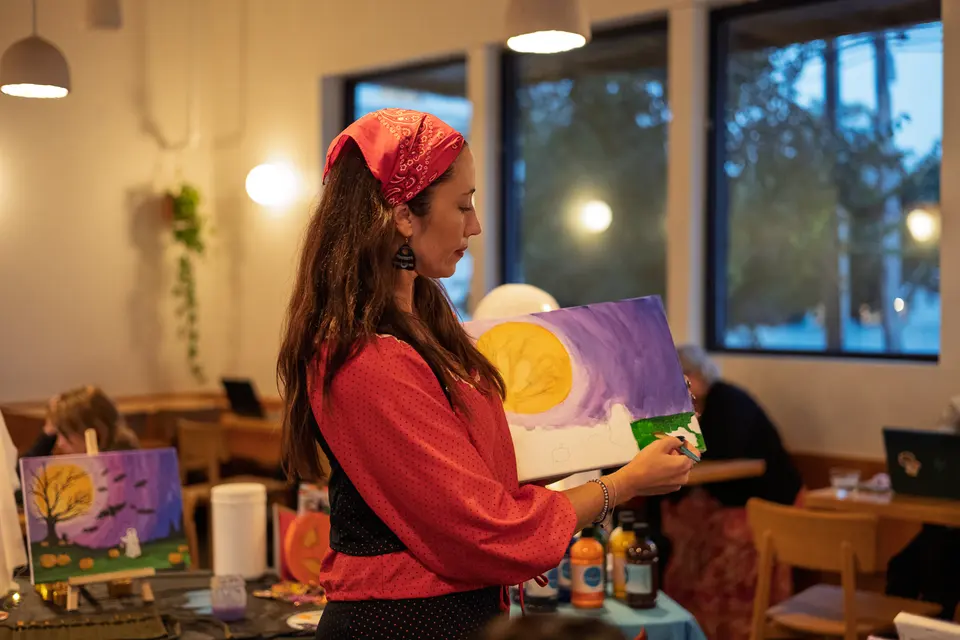 Photo 19 of 65, painting Pumpkin Hunting at Other Lands