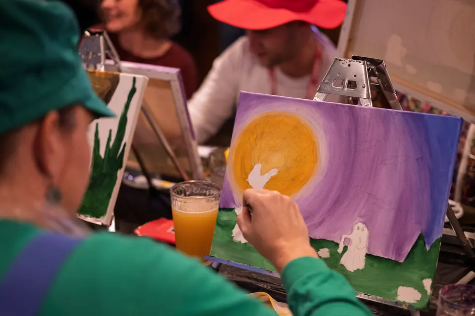 Photo 31 of 65, painting Pumpkin Hunting at Other Lands