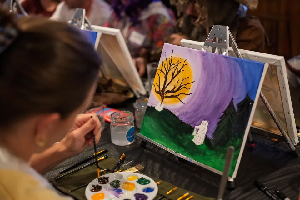 Photo 33 of 65, painting Pumpkin Hunting at Other Lands