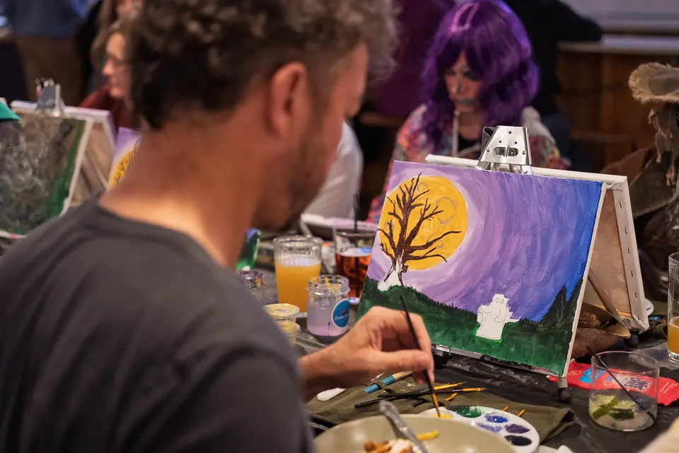 Photo 40 of 65, painting Pumpkin Hunting at Other Lands