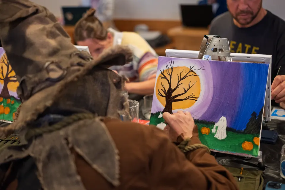 Photo 41 of 65, painting Pumpkin Hunting at Other Lands