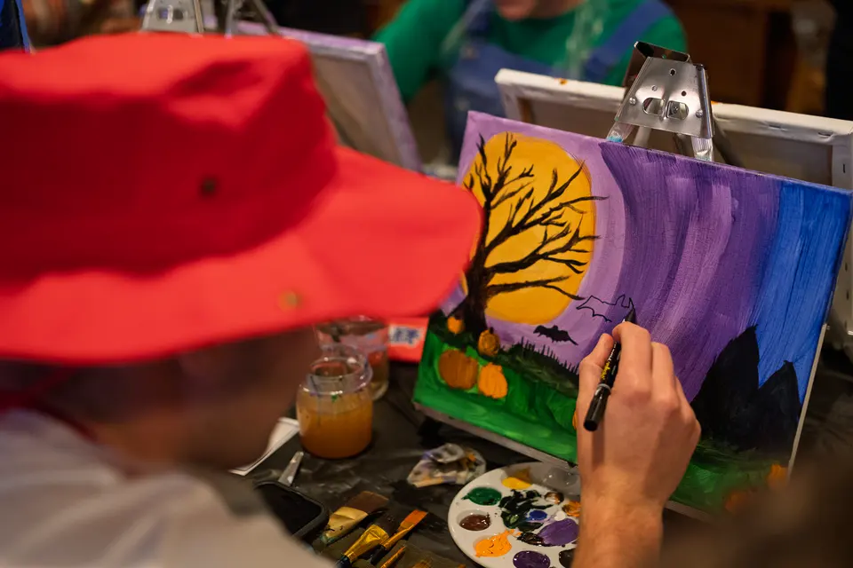 Photo 45 of 65, painting Pumpkin Hunting at Other Lands