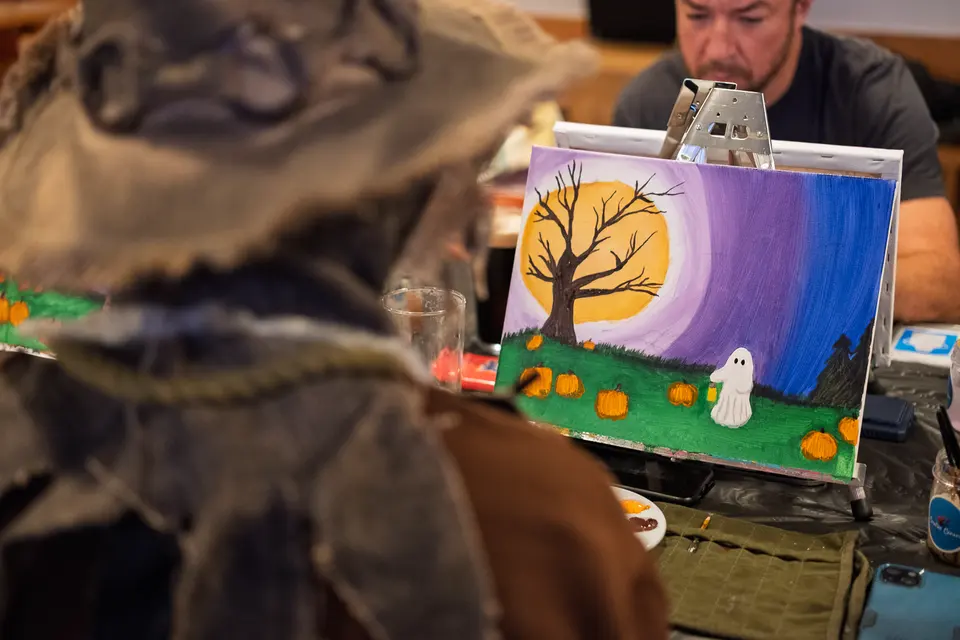 Photo 47 of 65, painting Pumpkin Hunting at Other Lands
