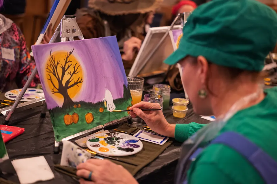 Photo 49 of 65, painting Pumpkin Hunting at Other Lands