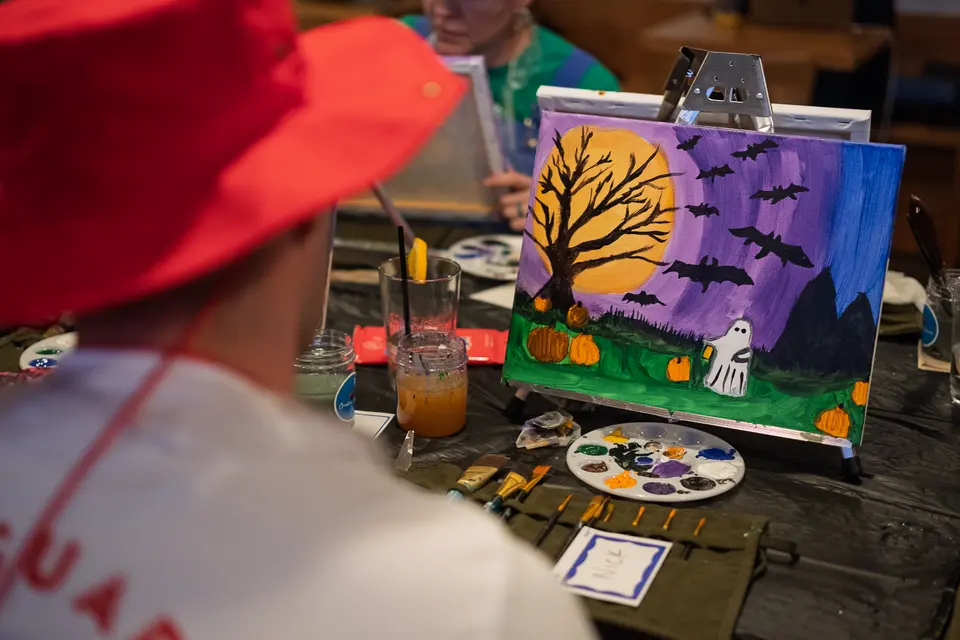 Photo 52 of 65, painting Pumpkin Hunting at Other Lands