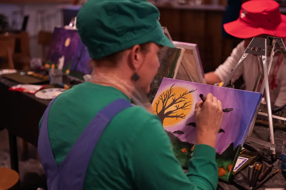 Photo 54 of 65, painting Pumpkin Hunting at Other Lands