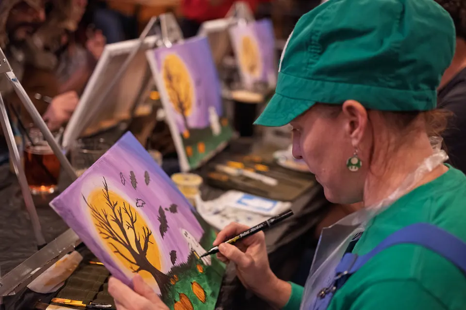 Photo 57 of 65, painting Pumpkin Hunting at Other Lands