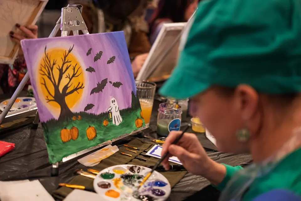 Photo 59 of 65, painting Pumpkin Hunting at Other Lands