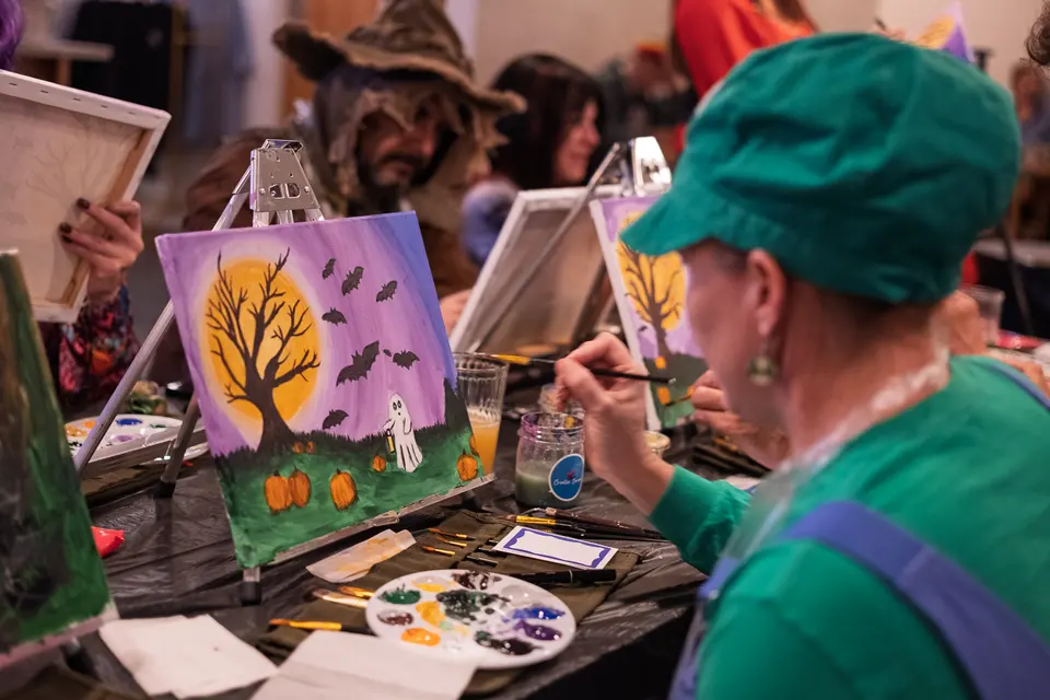Photo 60 of 65, painting Pumpkin Hunting at Other Lands