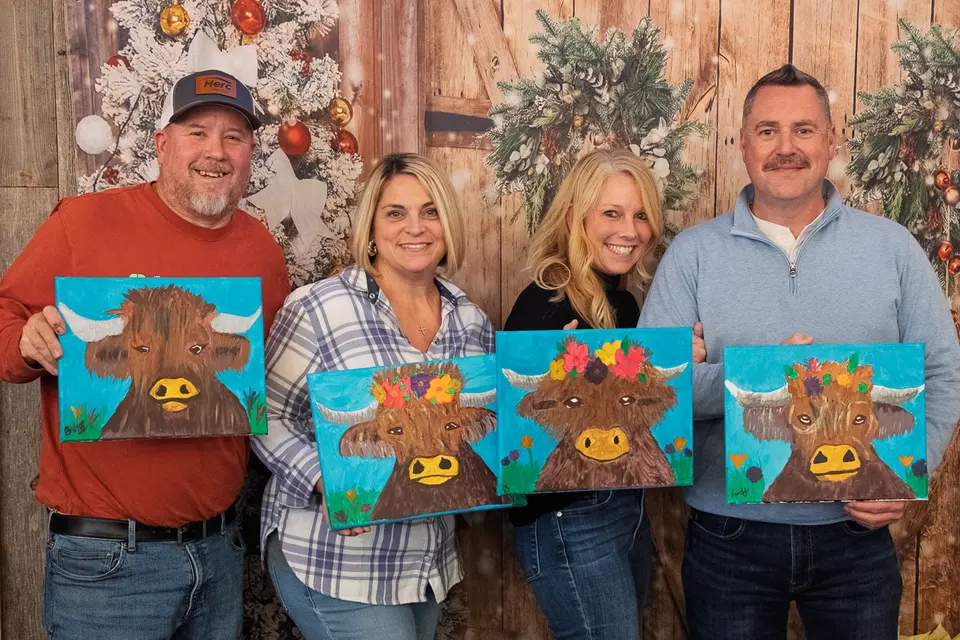 Photo 85 of 93, painting Highland Bull at Stubborn Mule Restaurant & Brewery