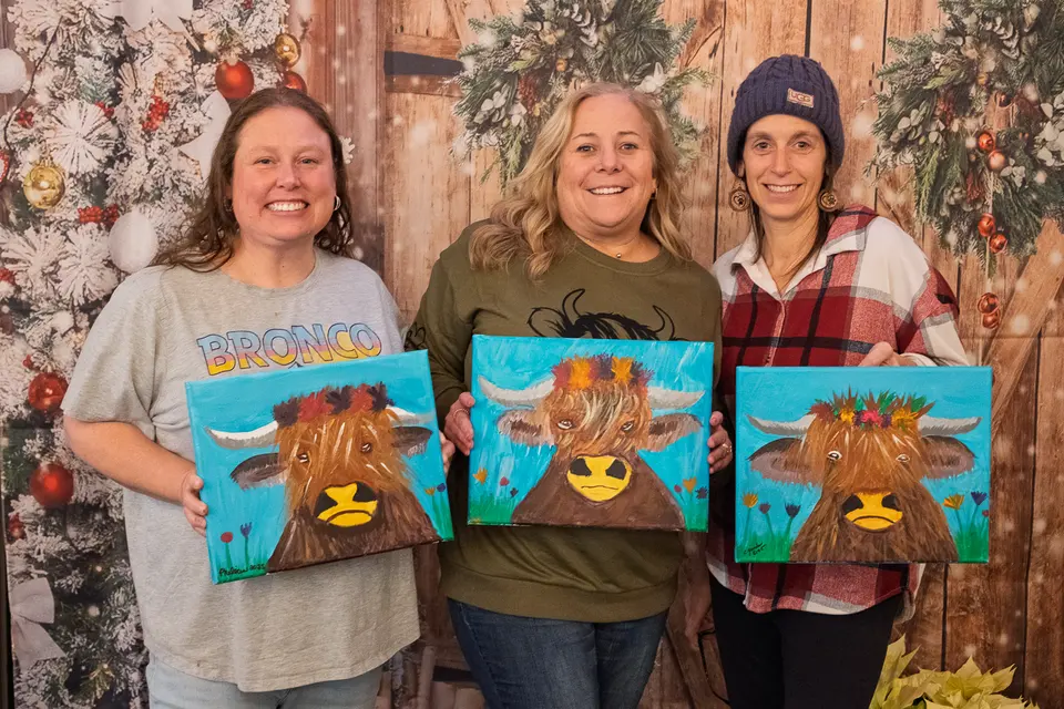 Photo 86 of 93, painting Highland Bull at Stubborn Mule Restaurant & Brewery