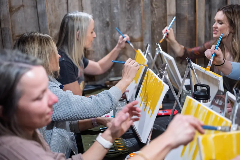 Photo 2 of 92, painting Sassy Chicks at Stubborn Mule Restaurant & Brewery