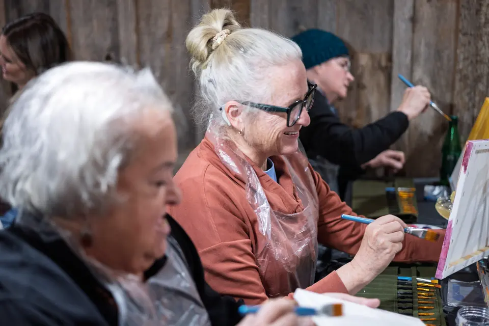Photo 4 of 92, painting Sassy Chicks at Stubborn Mule Restaurant & Brewery