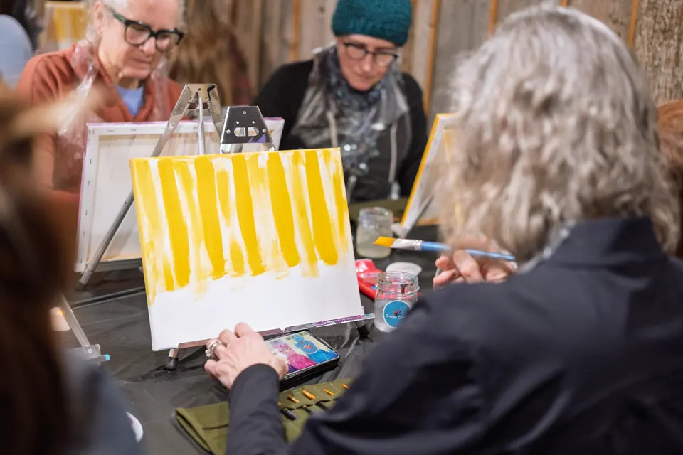 Photo 5 of 92, painting Sassy Chicks at Stubborn Mule Restaurant & Brewery