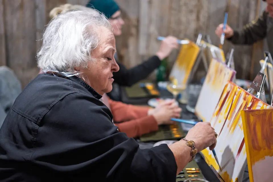 Photo 7 of 92, painting Sassy Chicks at Stubborn Mule Restaurant & Brewery