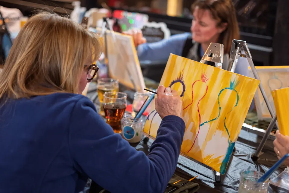 Photo 11 of 92, painting Sassy Chicks at Stubborn Mule Restaurant & Brewery