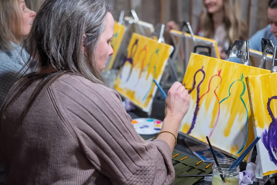 Photo 15 of 92, painting Sassy Chicks at Stubborn Mule Restaurant & Brewery