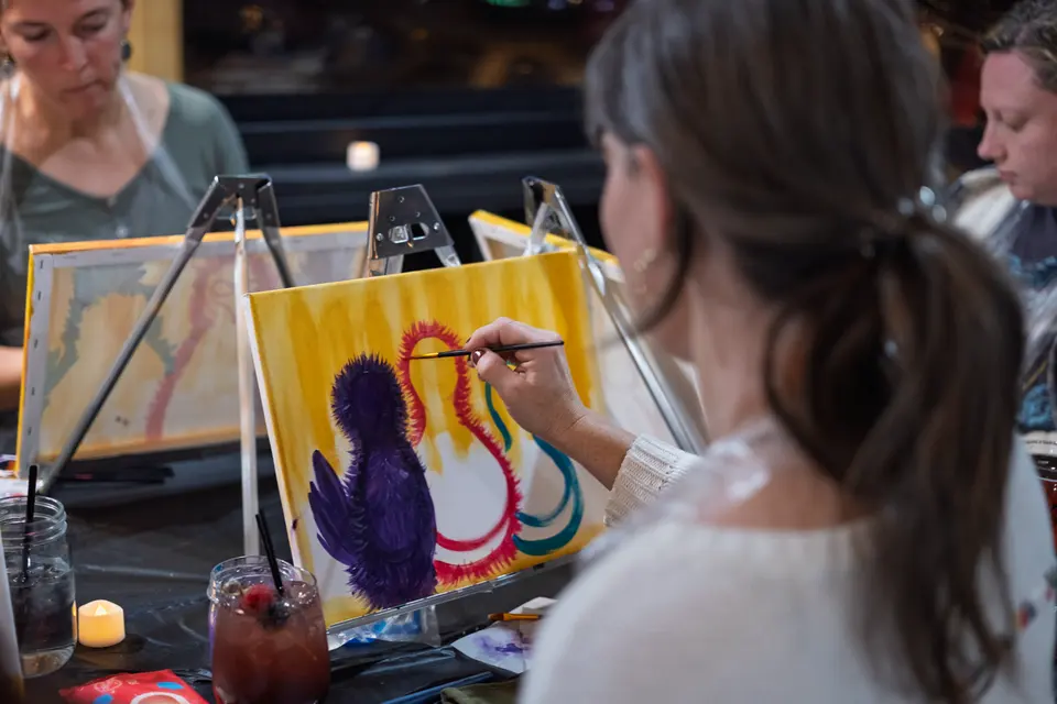 Photo 22 of 92, painting Sassy Chicks at Stubborn Mule Restaurant & Brewery