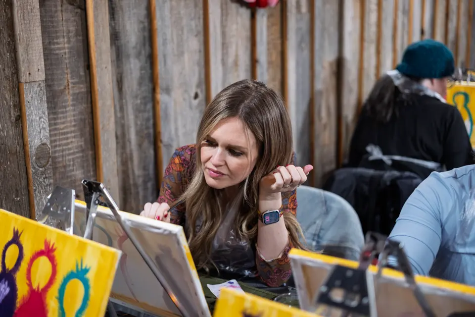 Photo 23 of 92, painting Sassy Chicks at Stubborn Mule Restaurant & Brewery