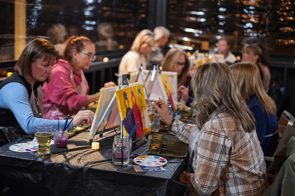Photo 28 of 92, painting Sassy Chicks at Stubborn Mule Restaurant & Brewery