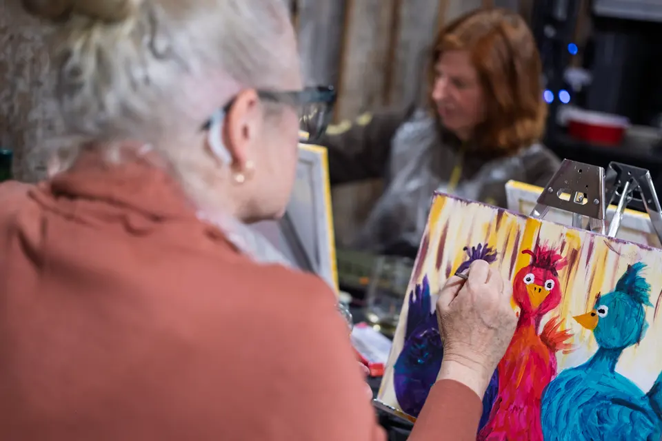 Photo 33 of 92, painting Sassy Chicks at Stubborn Mule Restaurant & Brewery