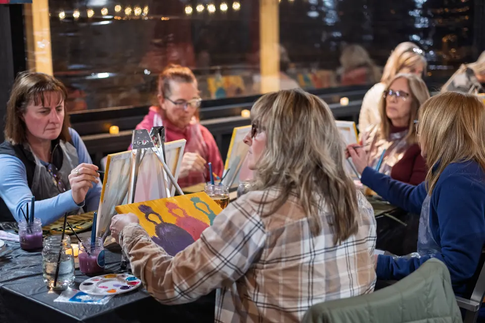 Photo 41 of 92, painting Sassy Chicks at Stubborn Mule Restaurant & Brewery