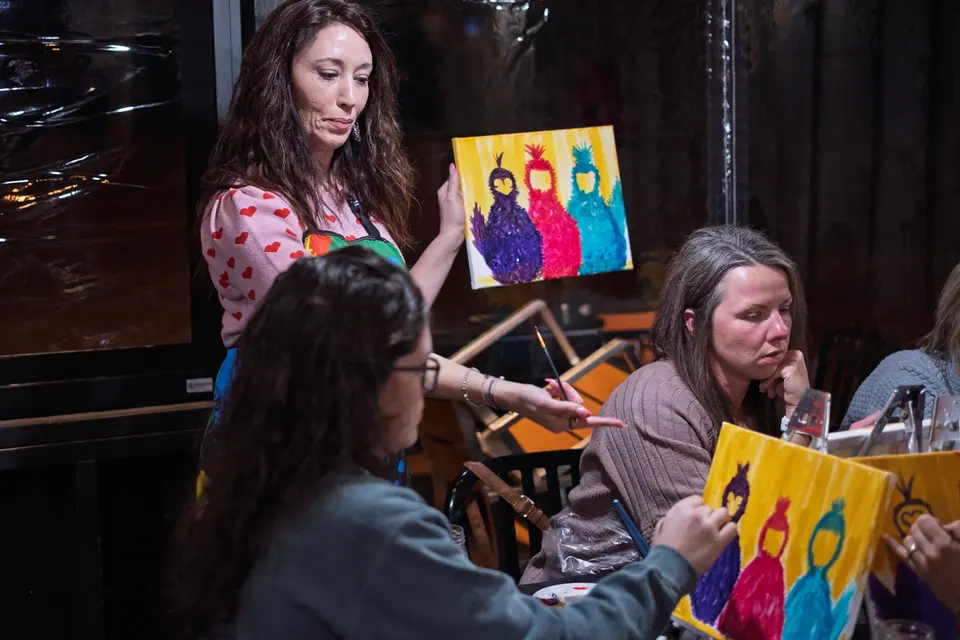 Photo 43 of 92, painting Sassy Chicks at Stubborn Mule Restaurant & Brewery