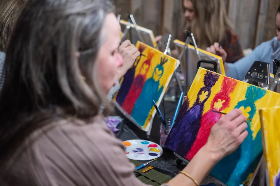 Photo 52 of 92, painting Sassy Chicks at Stubborn Mule Restaurant & Brewery
