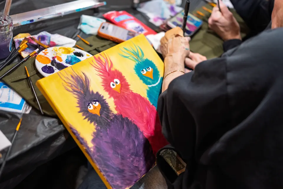 Photo 87 of 92, painting Sassy Chicks at Stubborn Mule Restaurant & Brewery