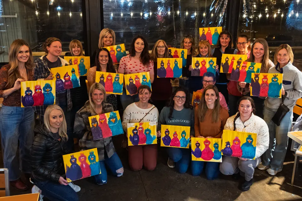 Photo 91 of 92, painting Sassy Chicks at Stubborn Mule Restaurant & Brewery