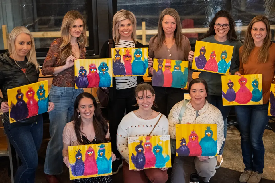 Photo 92 of 92, painting Sassy Chicks at Stubborn Mule Restaurant & Brewery
