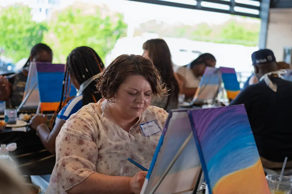 Photo 15 of 51, painting Dandelion Wishes at Gather GVL