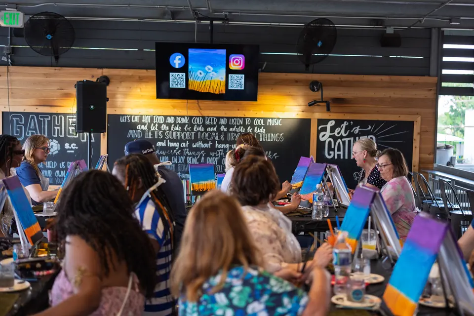 Photo 25 of 51, painting Dandelion Wishes at Gather GVL
