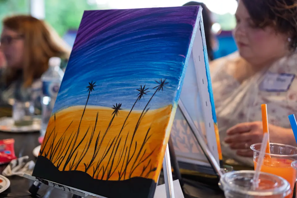 Photo 29 of 51, painting Dandelion Wishes at Gather GVL
