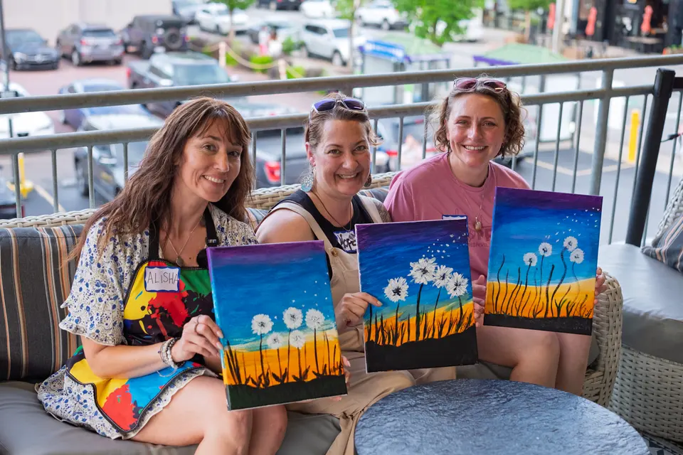 Photo 51 of 51, painting Dandelion Wishes at Gather GVL