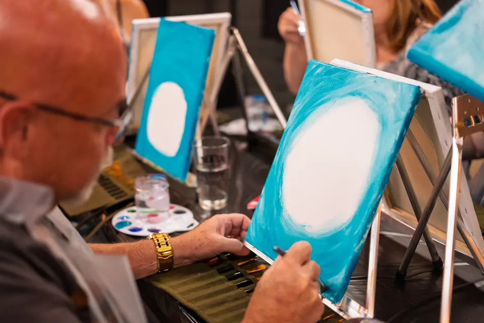 Photo 5 of 78, painting Dragonfly at Greenville Beer Exchange