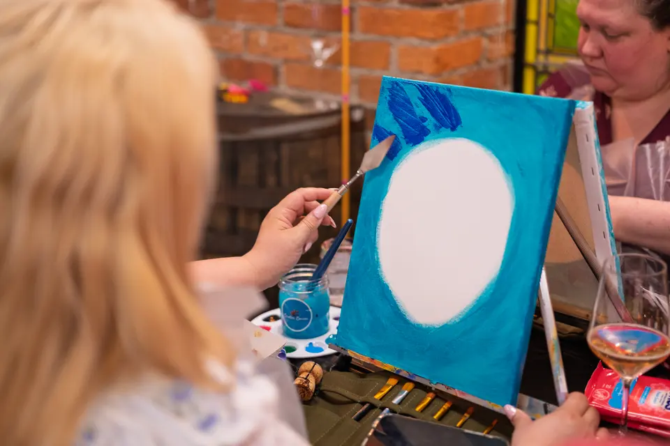 Photo 8 of 78, painting Dragonfly at Greenville Beer Exchange