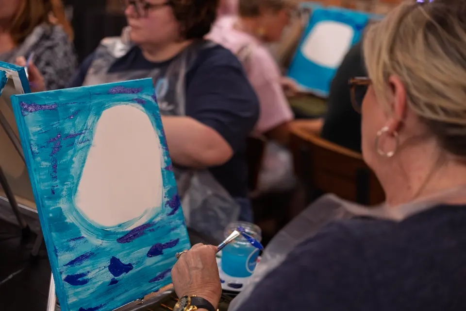 Photo 9 of 78, painting Dragonfly at Greenville Beer Exchange