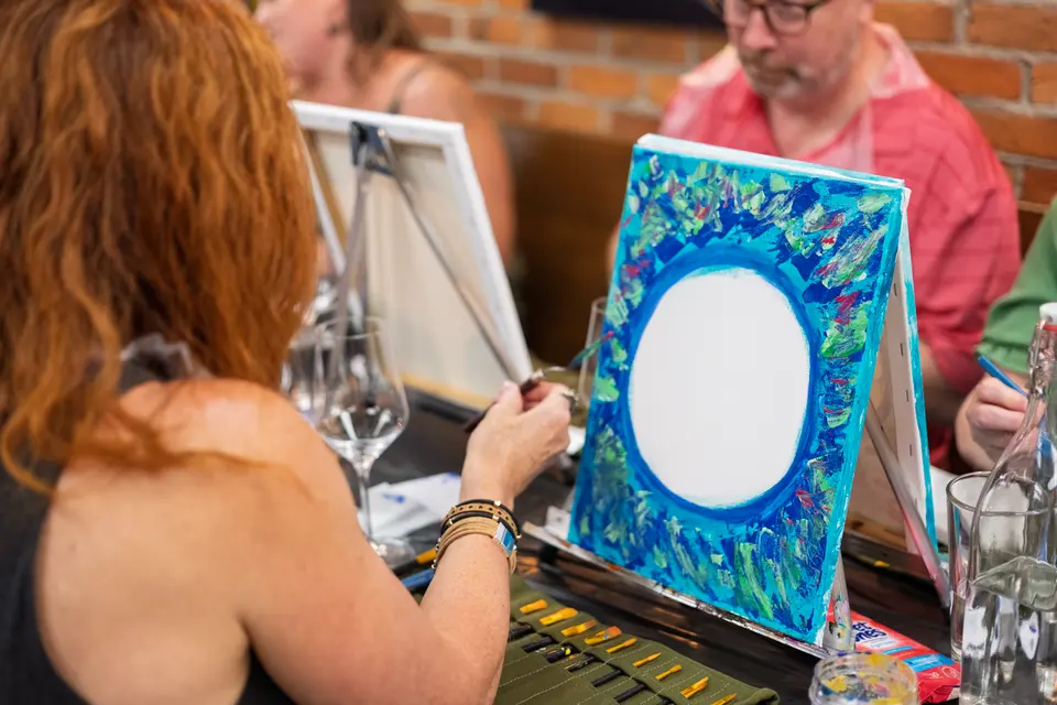 Photo 18 of 78, painting Dragonfly at Greenville Beer Exchange