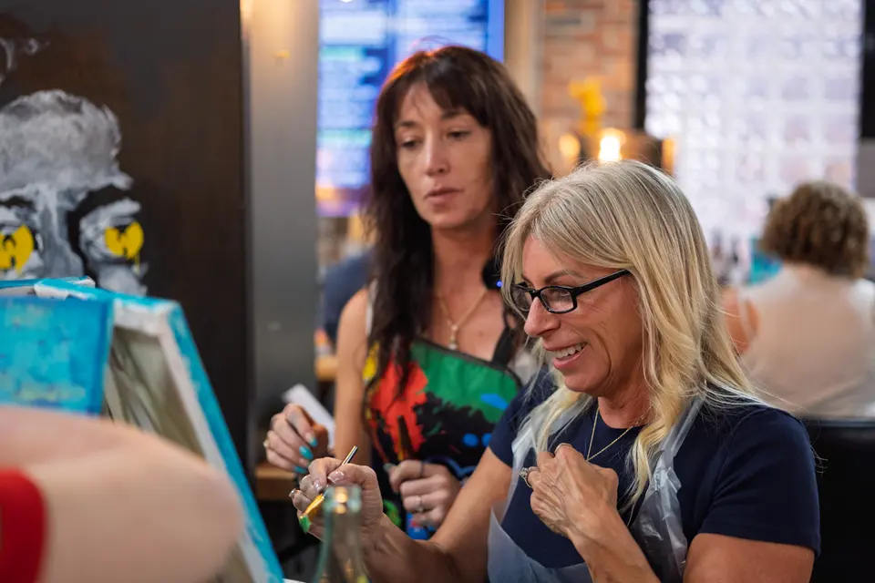 Photo 26 of 78, painting Dragonfly at Greenville Beer Exchange